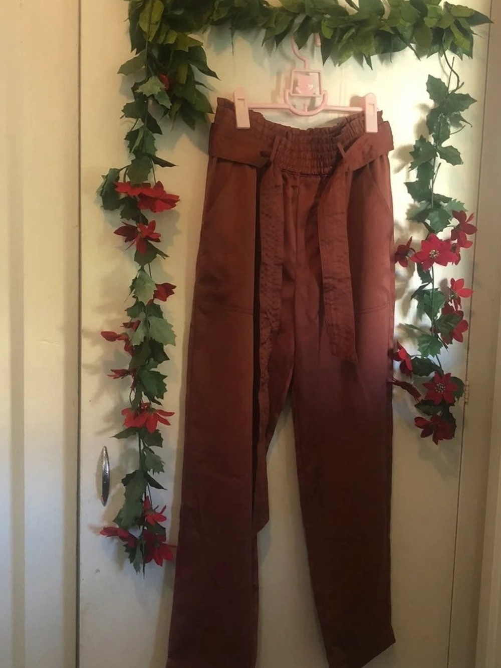 💕 Abercrombie High-Rise Paperbag Pants